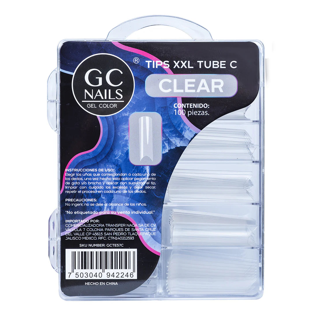 TIPS XXL TUBE C 100PCS E57 CLEARL GC