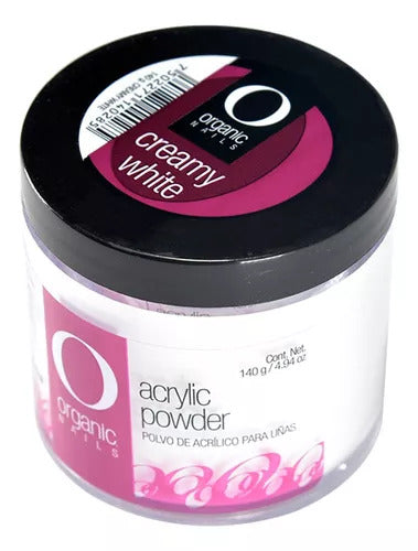 Creamy White Polvo Acrilico Organico