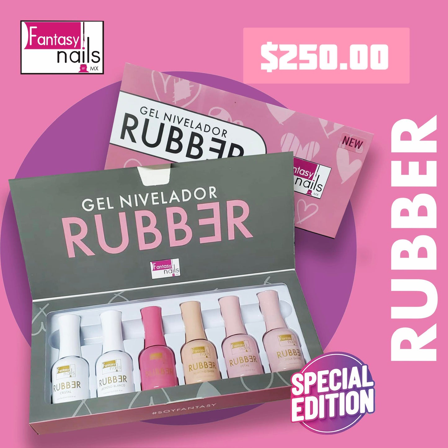 Gama Rubber Fantasy Nails