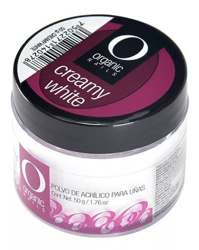Creamy White Polvo Acrilico Organico