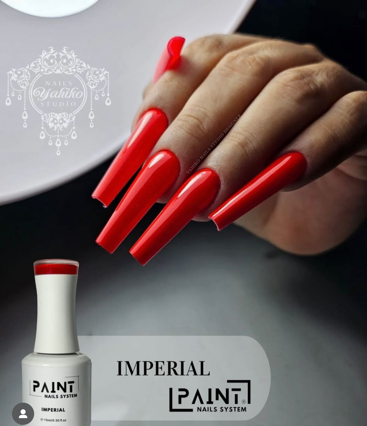 Gel color Imperial Paint Nails Systeam