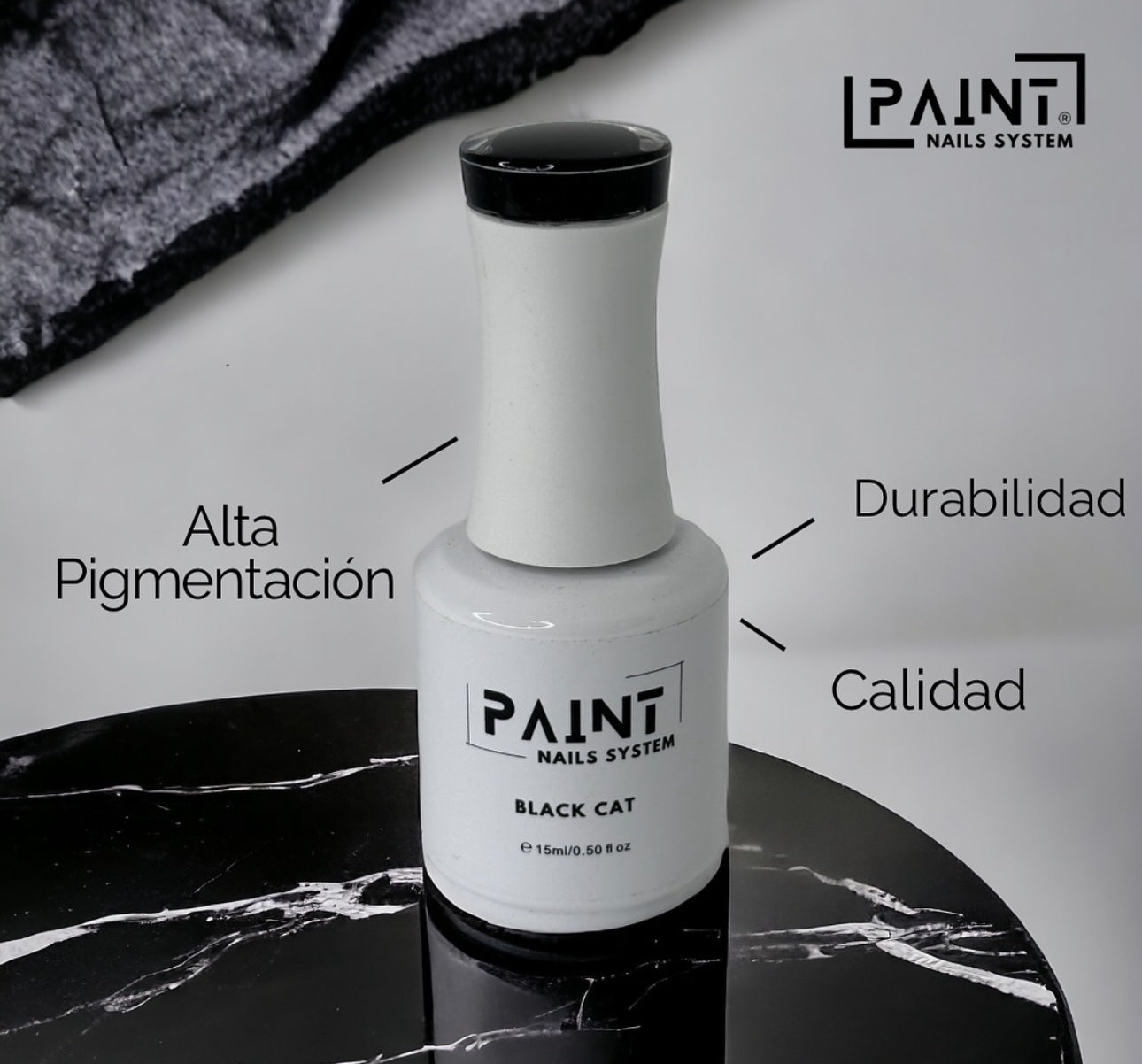 Gel color Black Cat Paint Nails Systeam