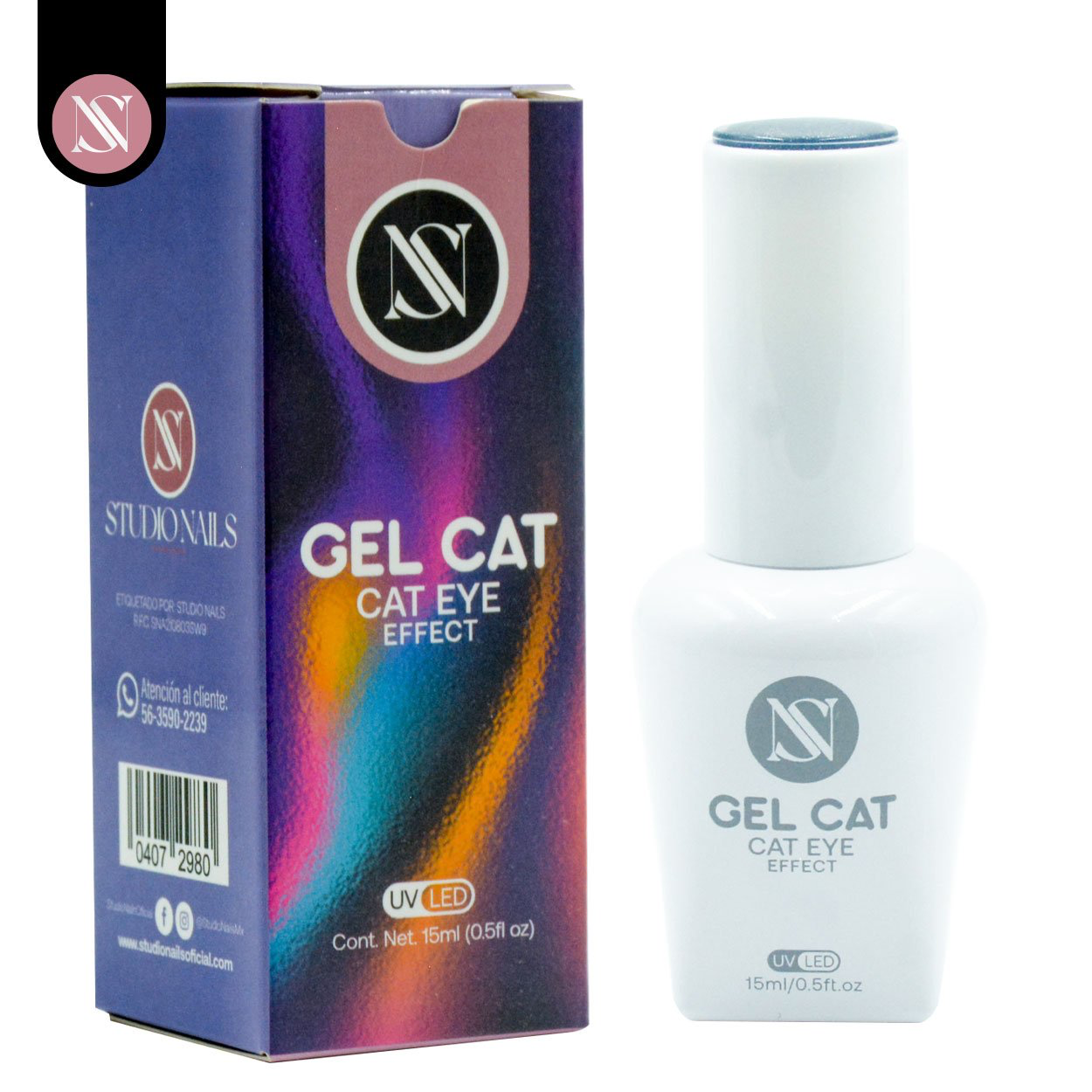 Gel ojo de gato Studio Nails