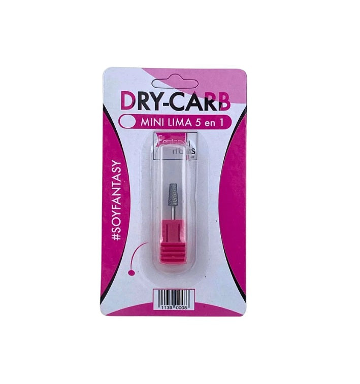 DRY-CARB Mini Lima 5 en 1 Fantasy Nails Punta Para Drill