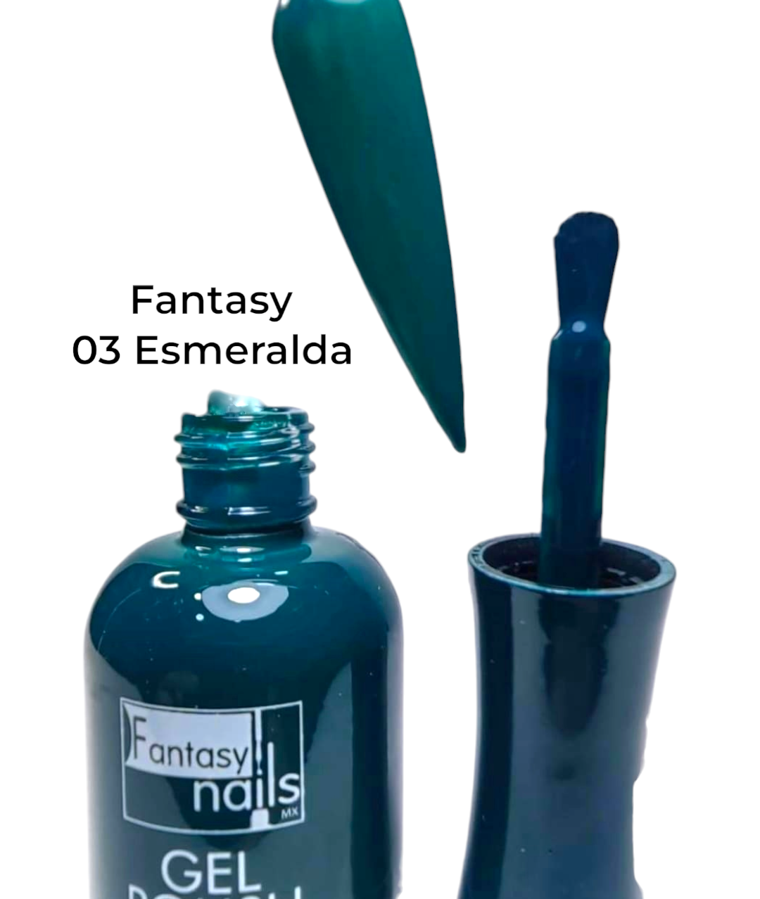 GEL POLISH #02 ULTRA BLACK Fantasy Nails