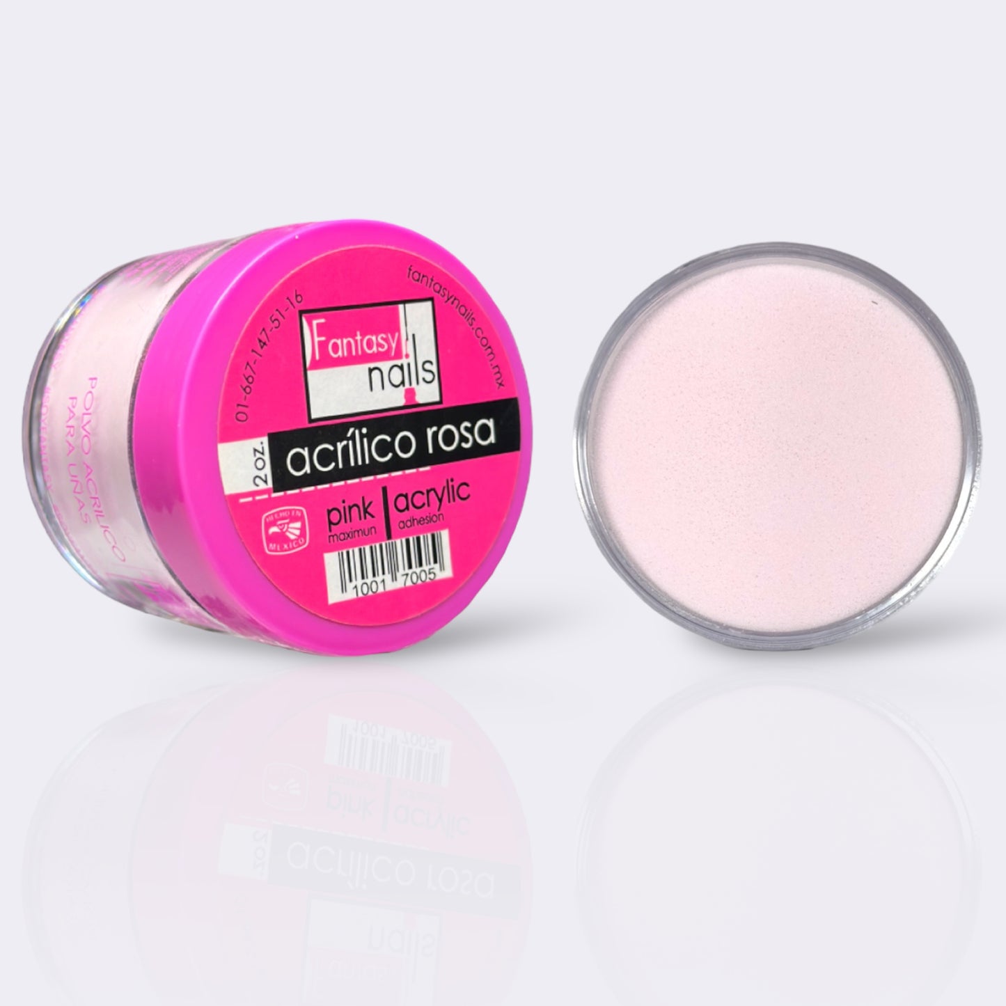 Acrílico Rosa Fantasy Nails
