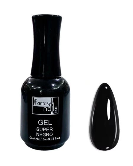 GEL POLISH #02 ULTRA BLACK Fantasy Nails