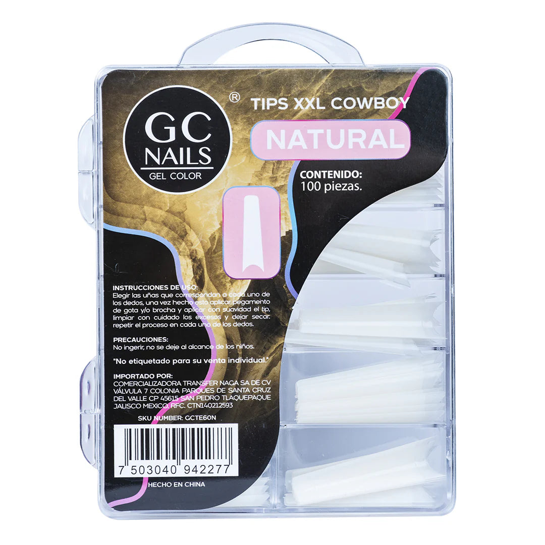 TIPS XXL COWBOY 100PCS E60 NATURAL GC