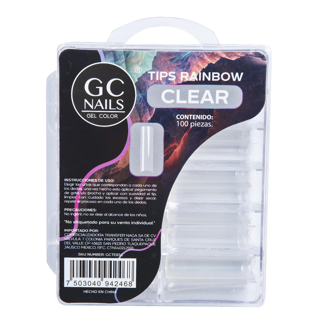 TIPS RAINBOW 100PCS E83 CLEAR GC