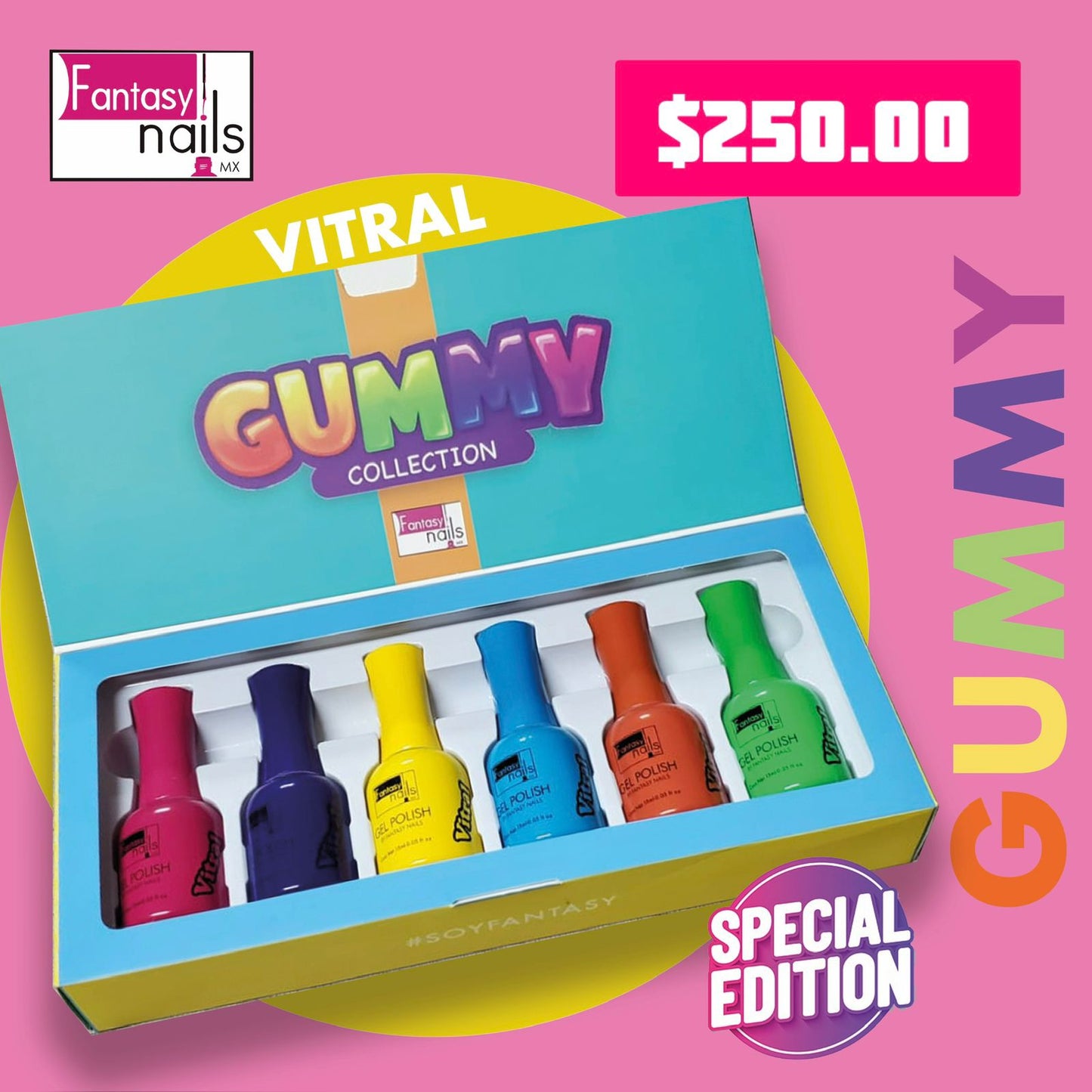Gama Gummy  Fantasy Nails