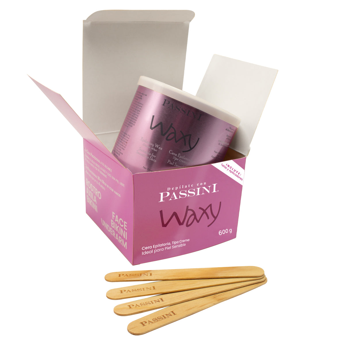 Cera Depilatoria Para Piel Sensible Passini
