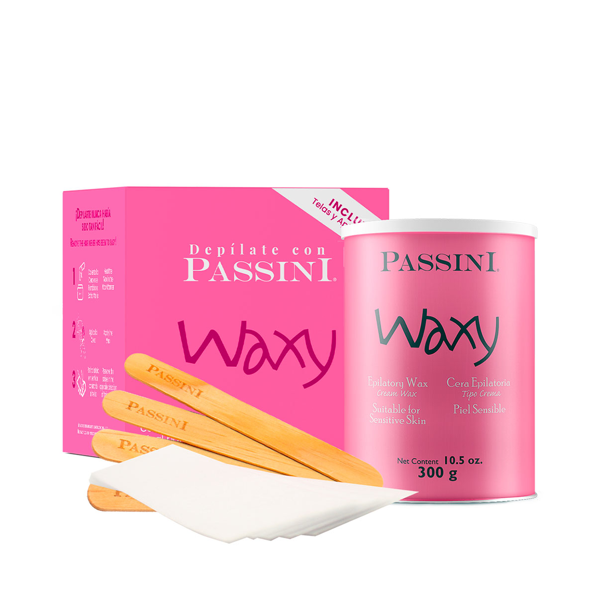 Cera Depilatoria Para Piel Sensible Passini
