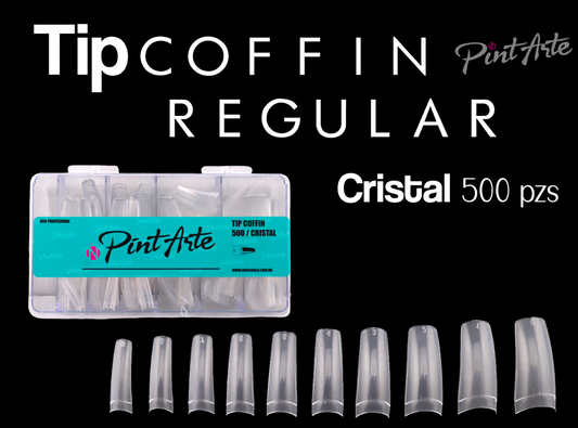TIPS Coffin CRISTARL 500 piezas PInt Art Nails (Copia)