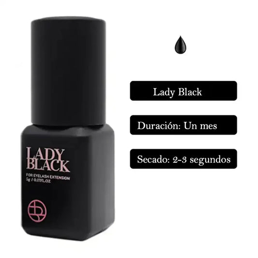 Adhesivo Lady Black